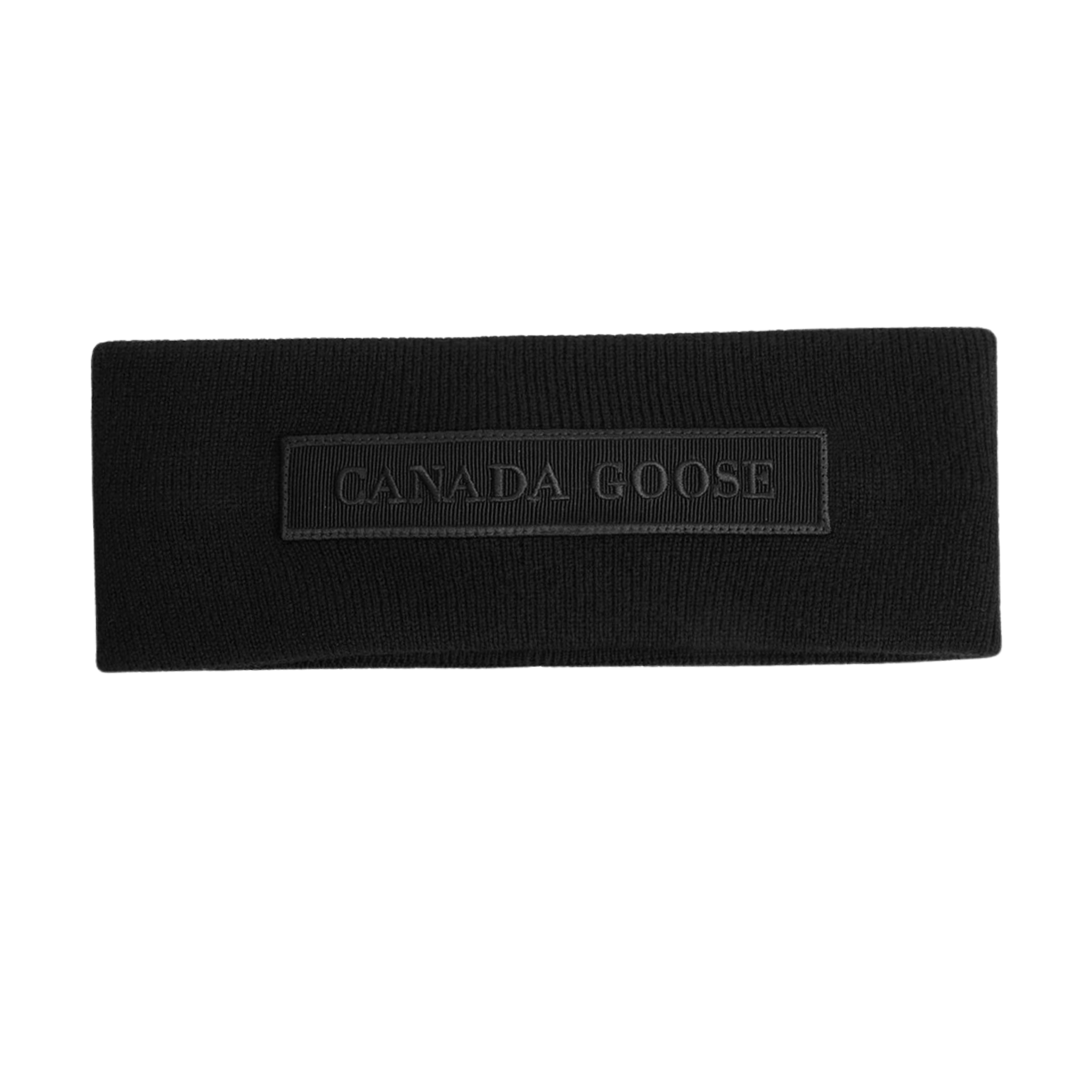 CANADA GOOSE TONAL EMBLEM WARMER BLACK