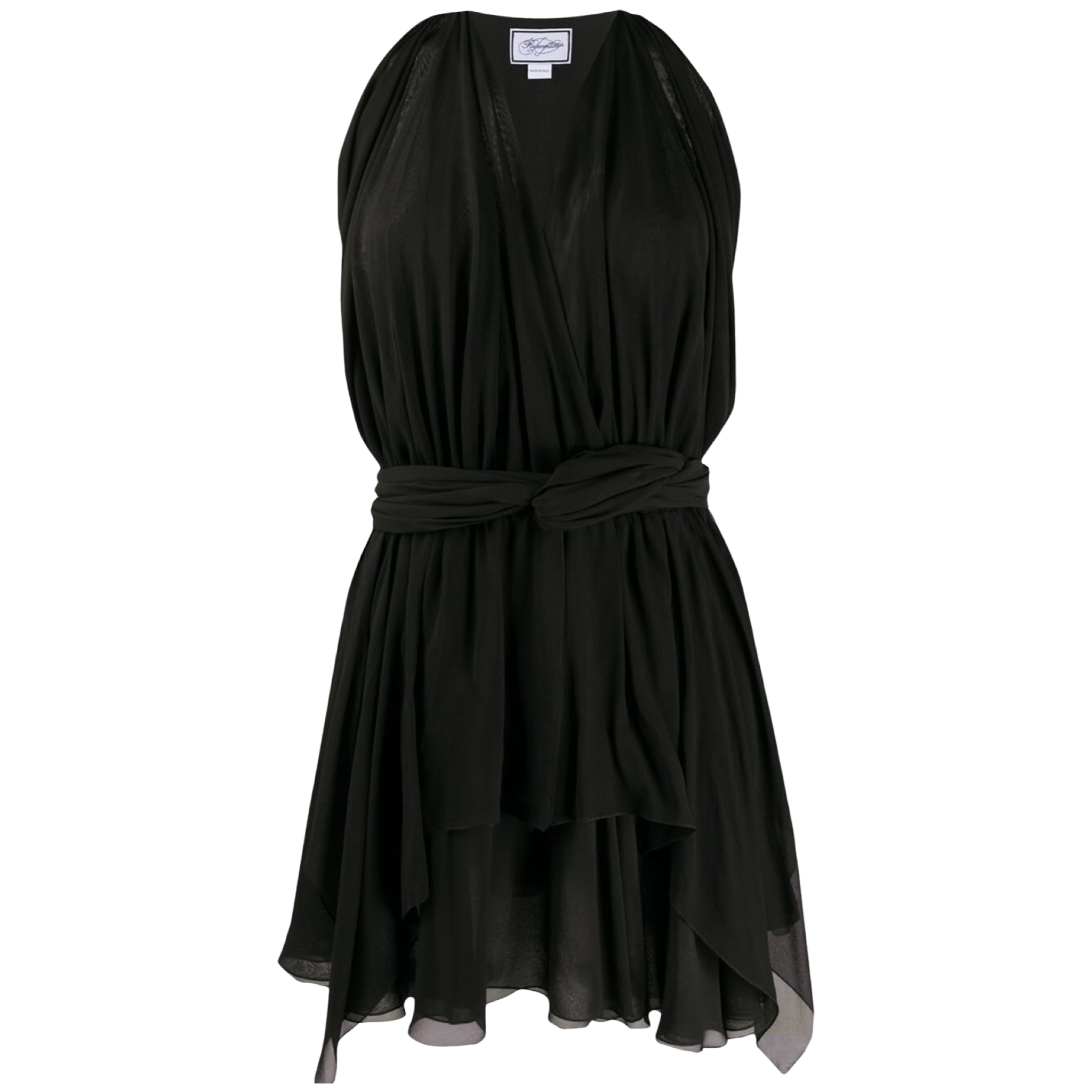 Redemption - Sleeveless Shift Mini Dress - Black